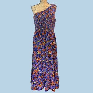 BTFBM One-Shoulder Maxi Dress